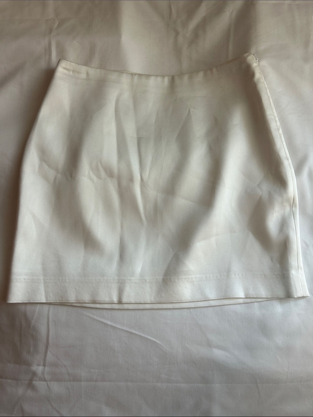 GREY LAB White Mini Skirt